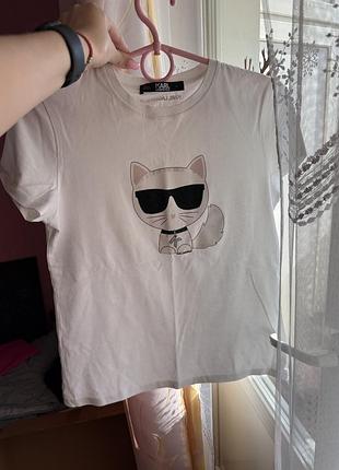 Футболка karl lagerfeld