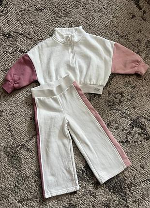 Стильный костюм на девочку от primark на 2-3 года 92-98 см