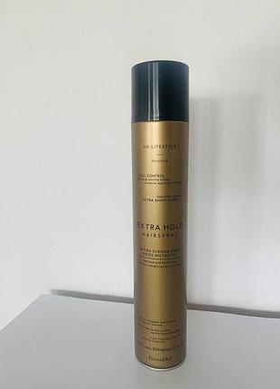 Farmavita лак для волосся сильної фіксації farmavita hd life style hair spray extreme, 500 ml