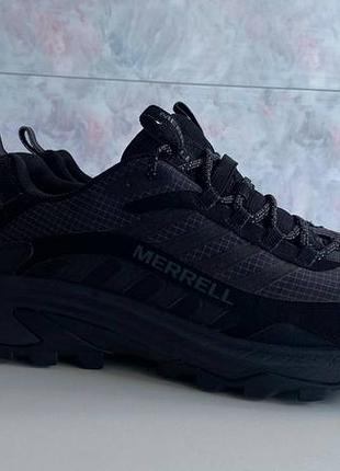 Merrell moab gore-tex чоловічі спортивні трекінгові кросівки чорні оригінал 44 розмір
