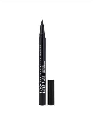 Nyx professional makeup lift & snatch  фломастер-тінт для брів, відтінок 06 ash