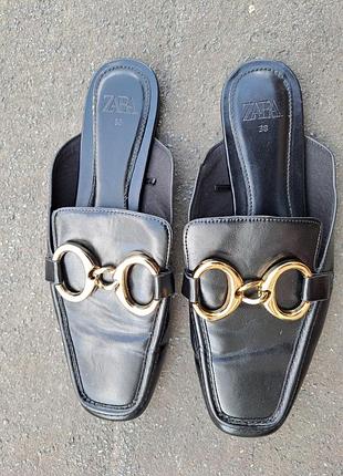 Женские мюли zara