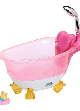 Продается ванночка для куклы baby born в очень хорошем состоянии. все работает исправно, без повреждений.