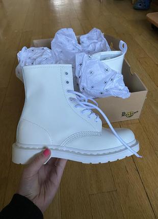 Ботинки dr. martens 1460 mono white оригинал