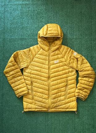 Пуховик jack wolfskin stormlock на гусиний пух | оригинал