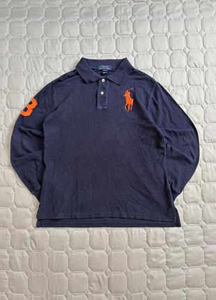 Лонгслів поло polo ralph lauren big pony оригінал