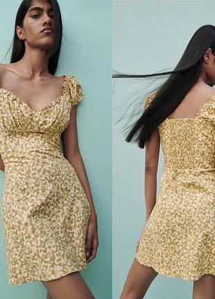 Жіноча квіткова сукня zara