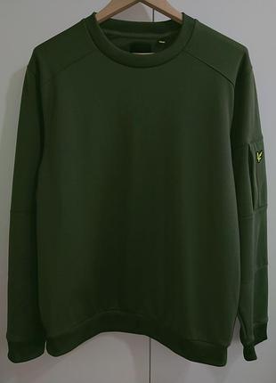 Свитшот lyle & scott зелёный цвет under armour lacoste 5.11 tactical