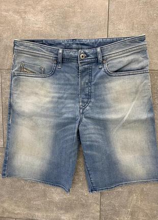 Джинсовые шорты diesel bustshort1 фото