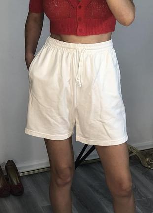 Шорти білі жіночі pull