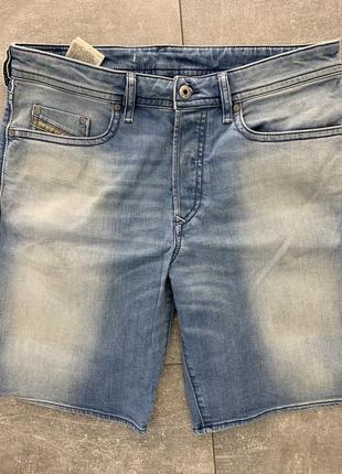 Джинсовые шорты diesel bustshort3 фото