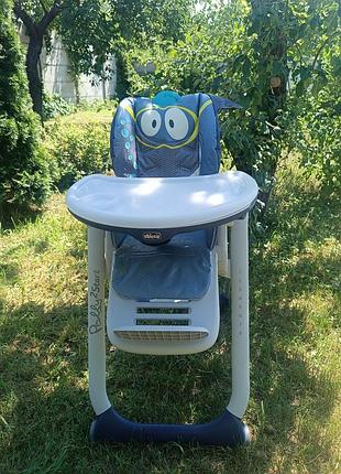 Стільчик для годування chicco polly start 2