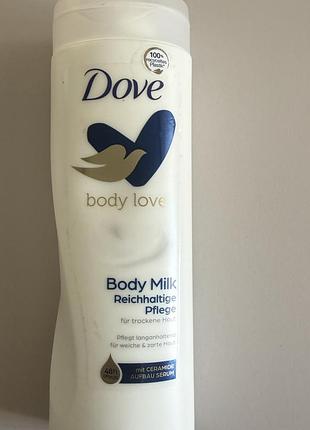 Молочко для тіла. dove 250 мл.