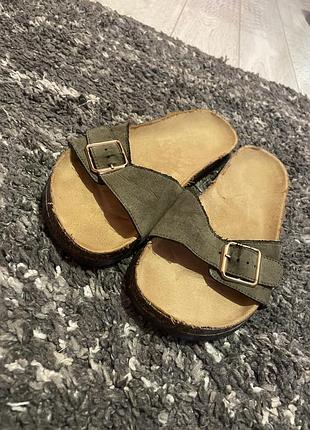 Жіночі шльопанці в стилі birkenstock 38-39 (25.5 см)