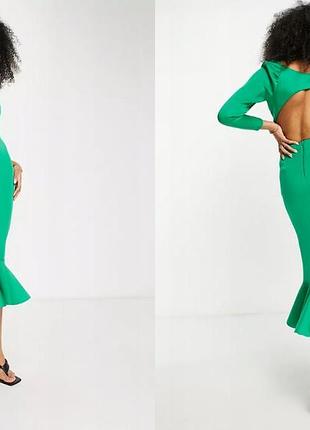 Жіноче святкове плаття.зелене. розміри eu 38 та 44. asos