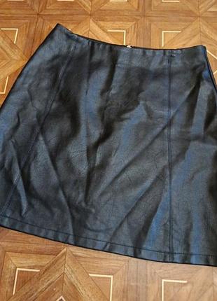 Юбка юбка юбка под кожу primark,36p