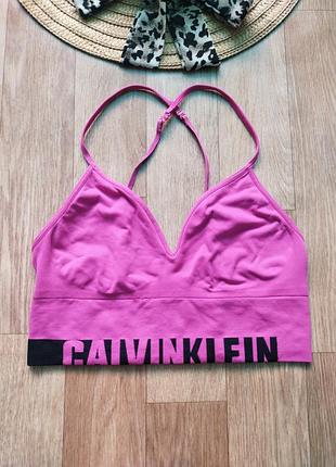 Эффектный бюстгальтер топ 79а/в calvin klein