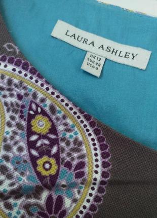 Платье лен от laura ashley платье с принтом в стиле этатро7 фото