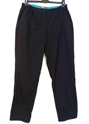 Женские суперлегкие треккинговые брюки р.48-50 (xl) mountain warehouse upf 50+ outdoor черные
