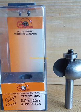 Фреза кінцева globus 1015 r10