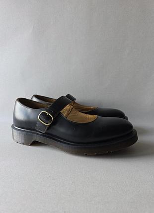 Жіночі шкіряні туфлі dr. martens indica