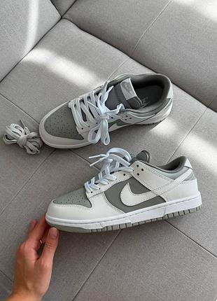Dunk low white neutral grey