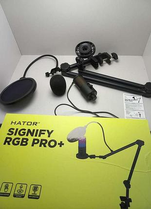 Мікрофон б/у hator signify rgb pro+ (hta-516)