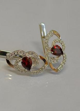 Серебряные серьги 8