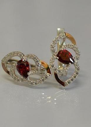 Серебряные серьги 9