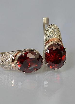 Серебряные серьги 5