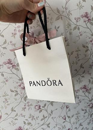Пакет pandora з рожевим бантиком
