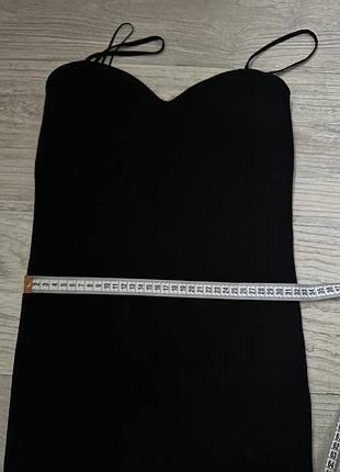 Сукня чорна mango 4