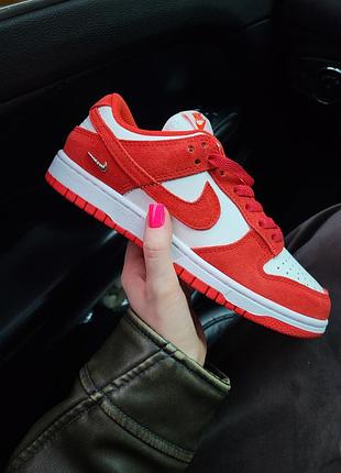 Кросівки nike sb dunk low red