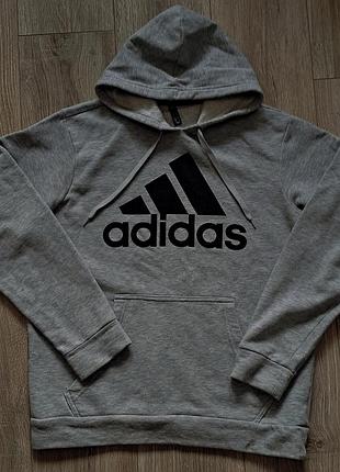 Худи adidas golf | оригинал | серое | флис | размер m