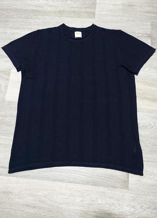 Мужская трикотажная лёгкая футболка zara , размер xl .
