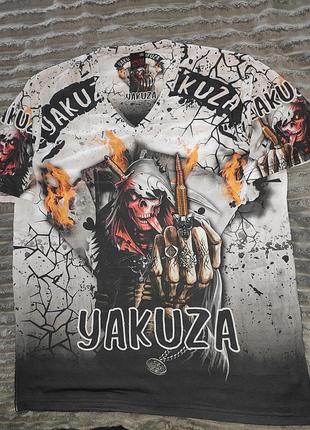Стильна фірмова  футболка бренду yakuza .хл-2хл