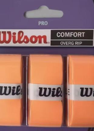 Намотка для ракетки wilson pro overgrip (3 шт.)