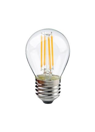 Светодиодная лампа filament ball-4 4w е27 2700к