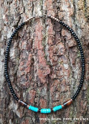 Sergio bruno mens necklace (италия)ручная работа