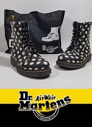 Черевики dr. martens drench 1460 гумові (р. 38 / 24,5 см) оригінал / ботинки резиновые сапоги мартинс
