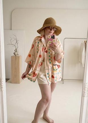 Сорочка з перцями принтом boohoo, р. l/xl