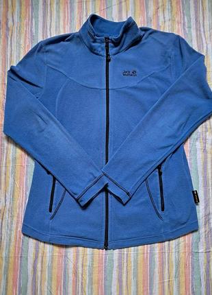 Jack wolfskin фірмова флісова кофта/фліска.розмір л
