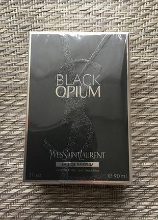 Парфумована вода black opium 90 мл yves saint laurent