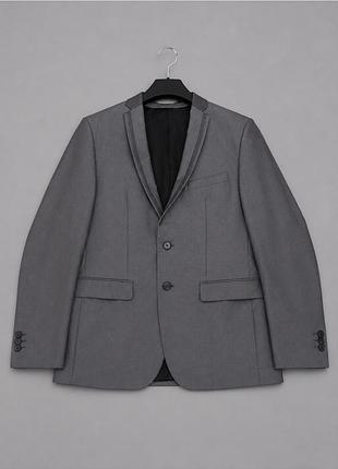 Піджак жакет блейзер чоловічий бавовна котон zara men