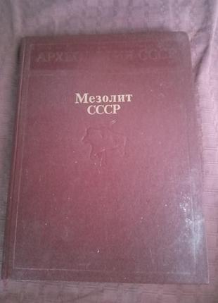 Б рыбакова мезолит ссср археология ссср 1989