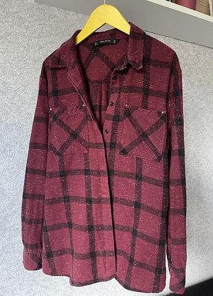 Сорочка в клітинку zara