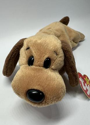 Мʼяка іграшка песик bones, ty beanie babies.