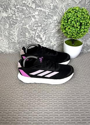 Adidas duramo кроссовки 35 размер детские спортивные сникерсы черные