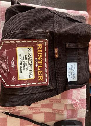 Джинси вельвет.rustler corduroy pants mens 36x32.made in usa.