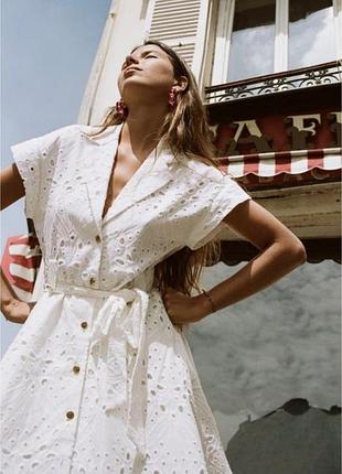 Плаття,сукня zara.прошва